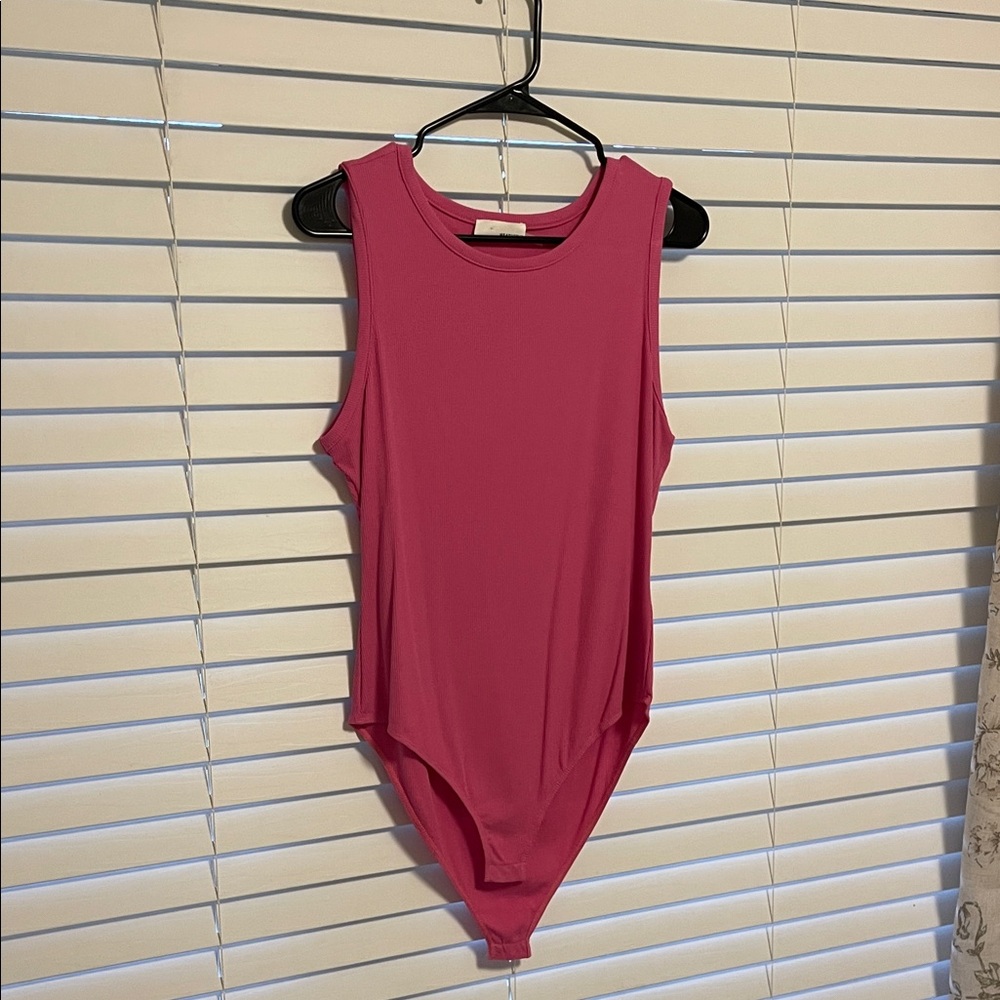 Chana Knit Sleeveless Pink Bodysuit - Never worn